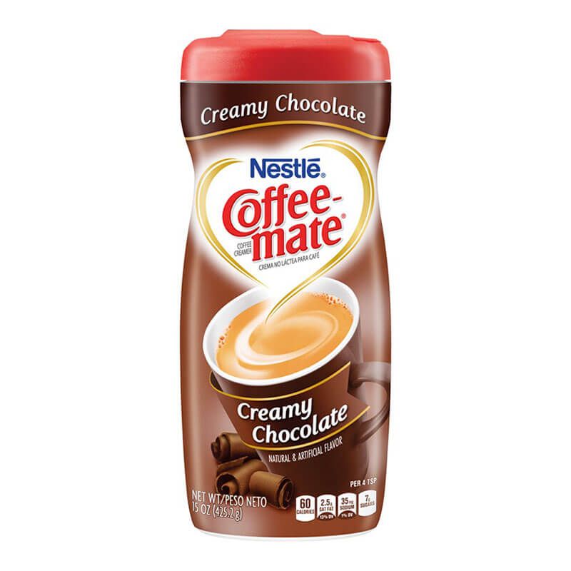 COFFEE MATE NESTLE CHOCOLATE CREME GLUTEN FREE 425,2 GR