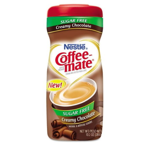 COFFEE MATE NESTLE CHOCOLATE CREME SUGAR FREE 289,1 GR