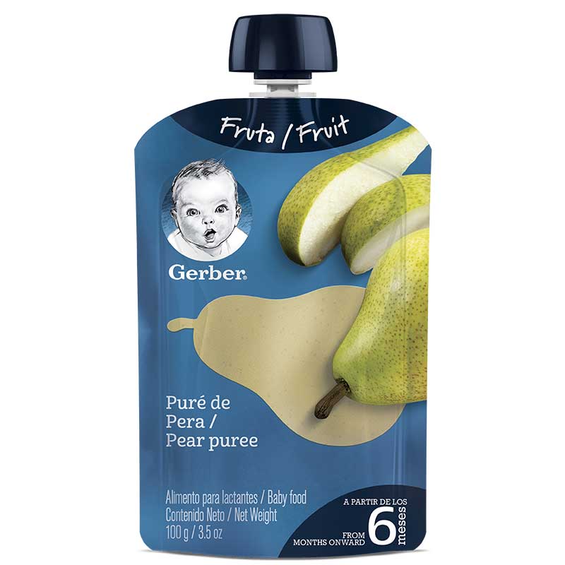 COMPOTA GERBER PERA 100 GR