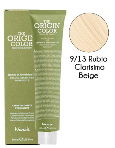 TINTE NOOK PERMANENTE RUBIO CLARISSIMO BEIGE 9.13 100 ML