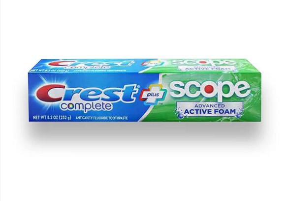 CREMA DENTAL CREST PLUS SCOPE COMPLETE ADVANCE FRESHNESS 232 GR