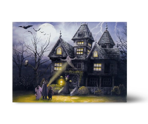 CUADRO LIGHTS & SOUNDS WALL ART HALLOWEEN