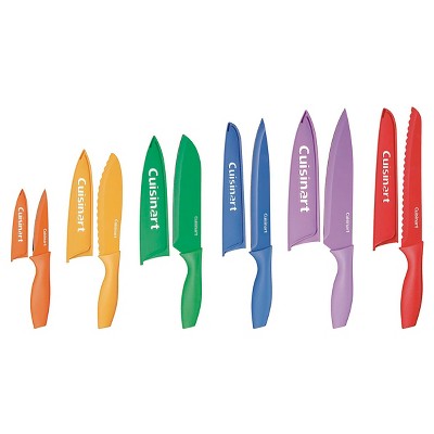CUCHILLO CUISINART ADVANTAGE 12PC COLOR COLLECTION KNIFE SET MODELO C55-01-12PCKS