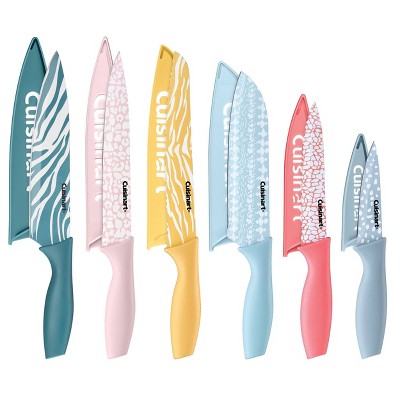 CUCHILLO CUISINART ADVANTAGE 12PC KNIFE SET ANIMAL PRINT MODELO C55-12PRA