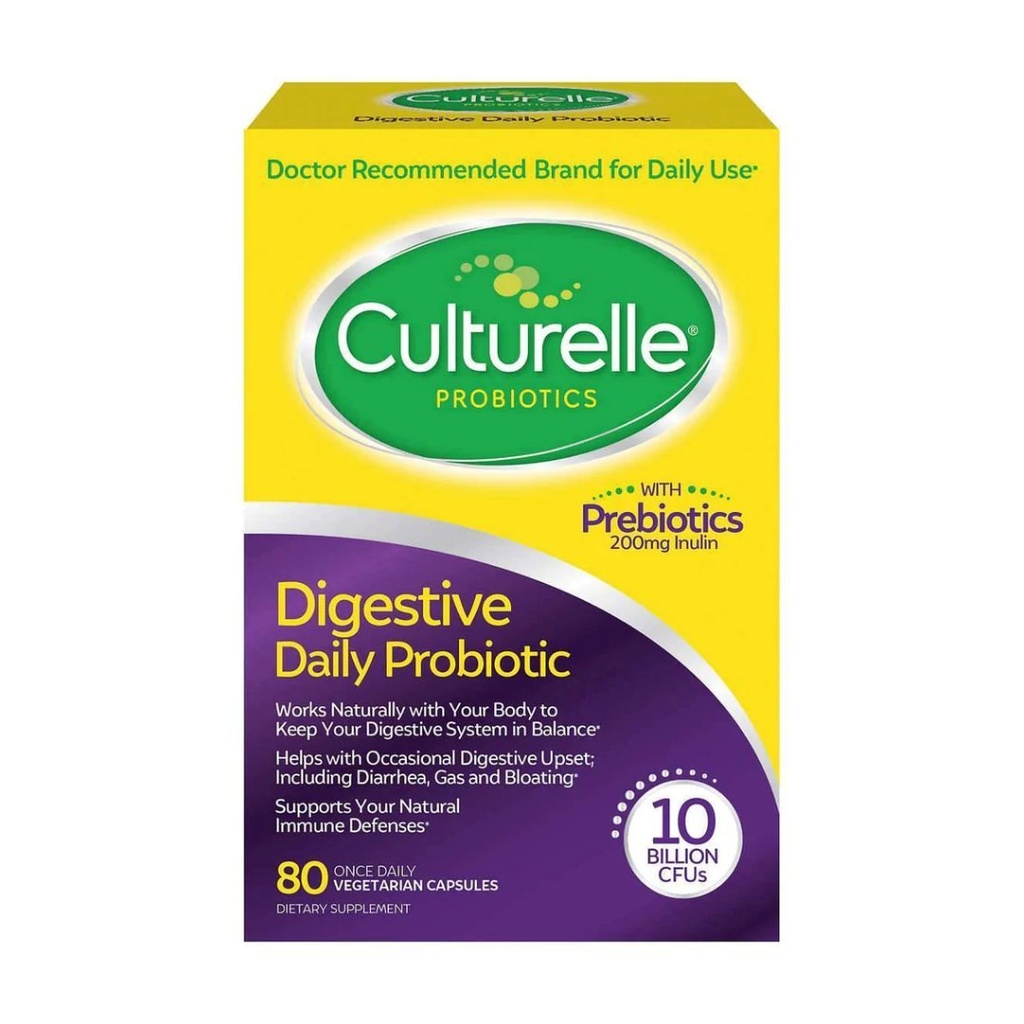 DIGESTIVO CULTURELLE PROBIOTICS 200 MG 80 CAP
