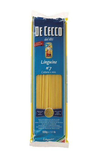 PASTA LARGA DE CECCO PASTA LINGUINE NO.7  500 GR