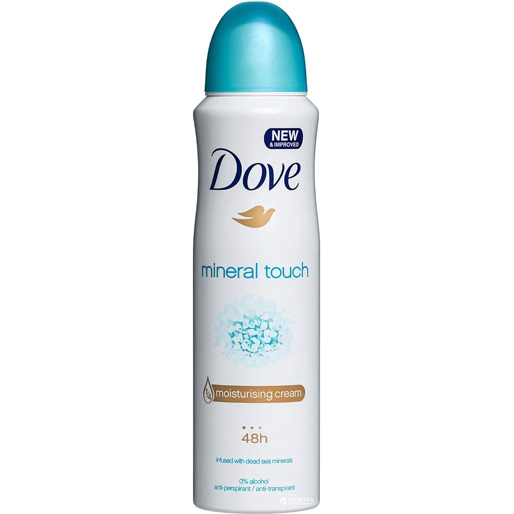 DESODORANTE DOVE EN SPRAY 150 ML MINERAL TOUCH