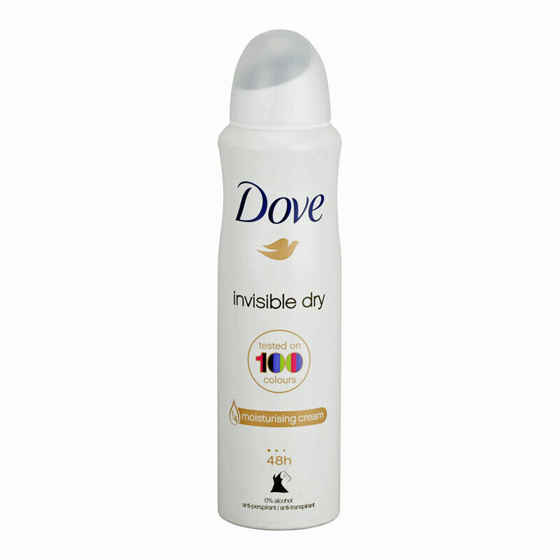 DESODORANTE DOVE EN SPRAY INVISIBLE DRY 150 ML