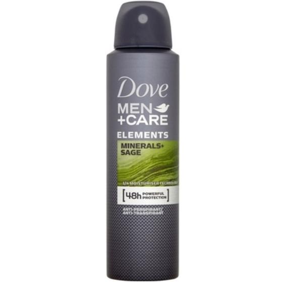 DESODORANTE DOVE MEN EN SPRAY MINERAL SAGE 150 ML