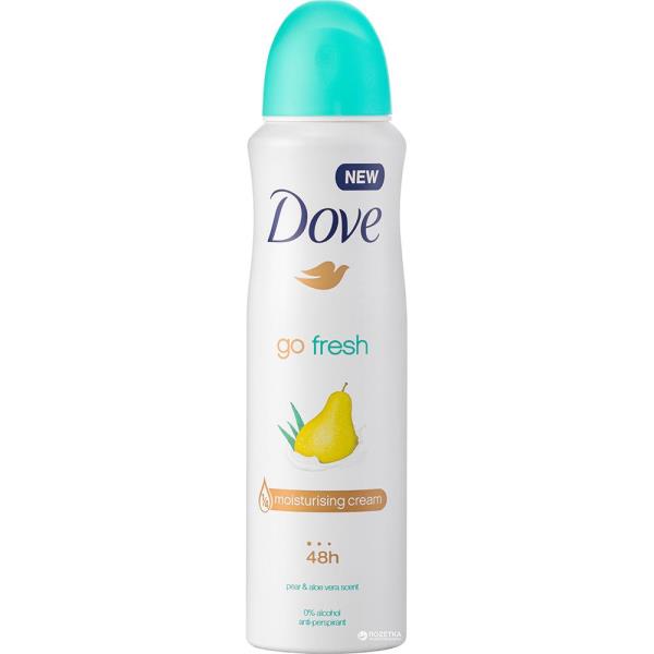 DESODORANTE DOVE EN SPRAY PERA & ALOE VERA 150 ML