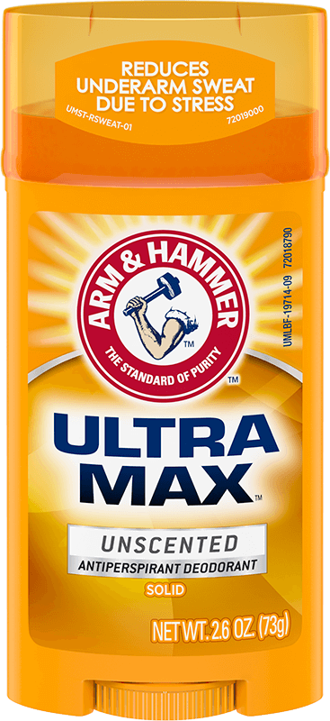 DESODORANTE ARM & HAMMER MEN ULTA MAX UNSCENTED 73 GR.