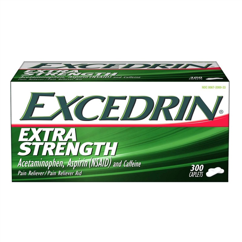 ACETAMINOFEN EXCEDRIN EXTRA STRENGTH 300 CAPLETS