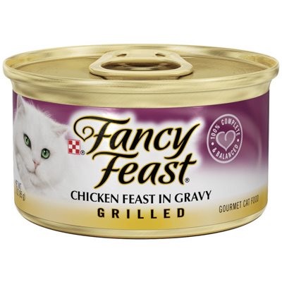 ALIMENTO PARA GATOS FANCY CHICKEN FEAST IN GRAVY GRILLED 85 GR