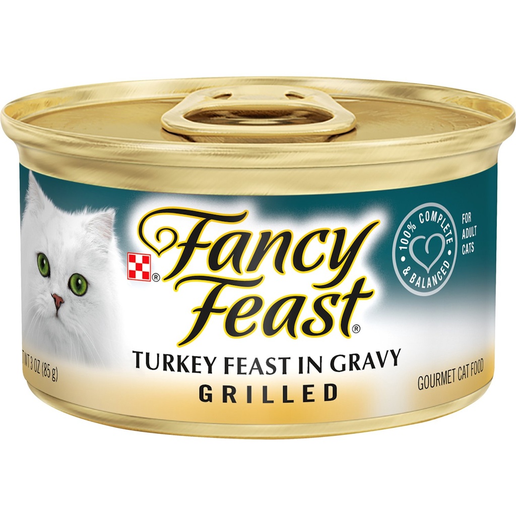 ALIMENTO PARA GATOS FANCY TURKEAY FEAST IN GRAVY PATE 85 GR