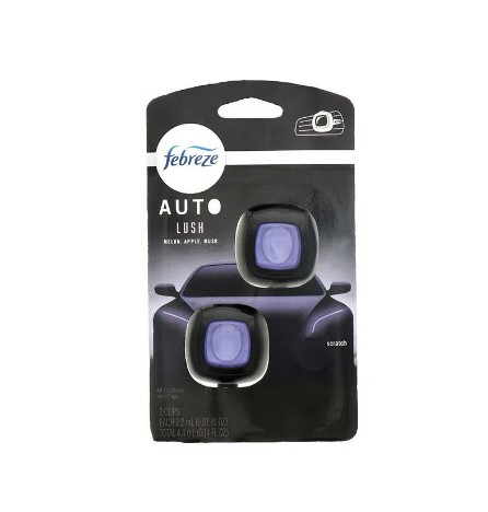 AMBIENTADOR FEBREZE AUTO LUSH 2 CLIPS 4,2ML
