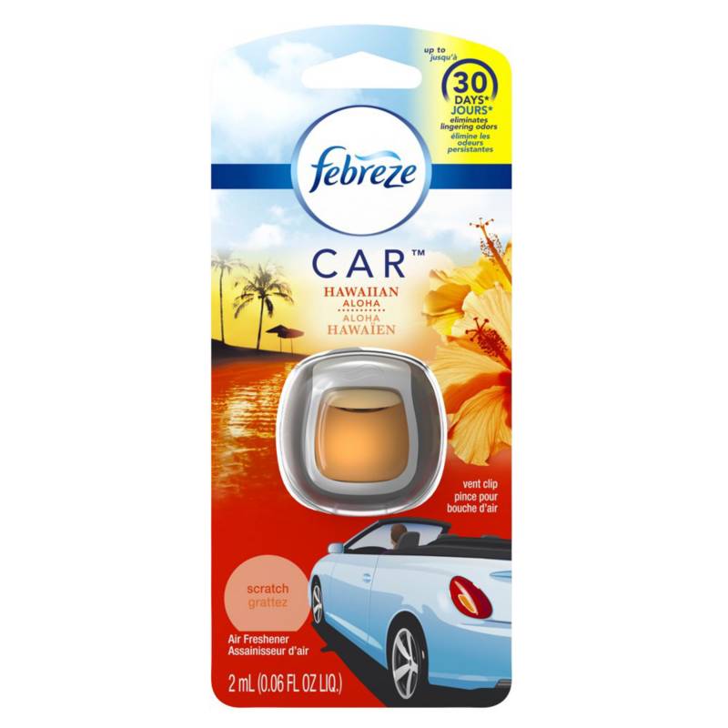AMBIENTADOR FEBREZE CAR HAWAIAN ALOHA 2 ML