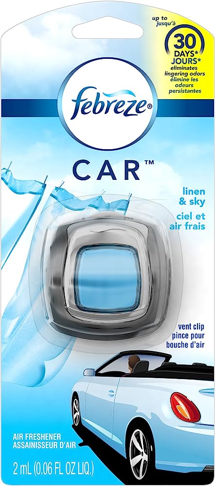 AMBIENTADOR FEBREZE CAR LINEN & SKY 2 ML