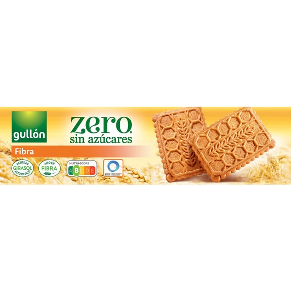 GALLETAS GULLON FIBRA INTEGRAL ZERO 170 GR
