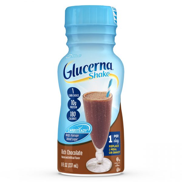 BEBIDA PROTEICA GLUCERNA CHOCOLATE 237 ML