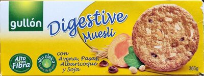 GALLETA GULLON DIGESTIVE MUESLI 230 GR