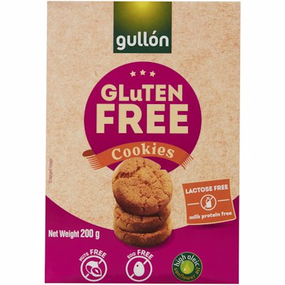 GALLETA GULLON GLUTEN FREE COOKIES 200 GR