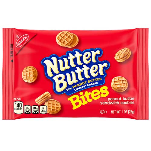 GALLETA NABISCO NUTTER BUTTER MINI 28 GR