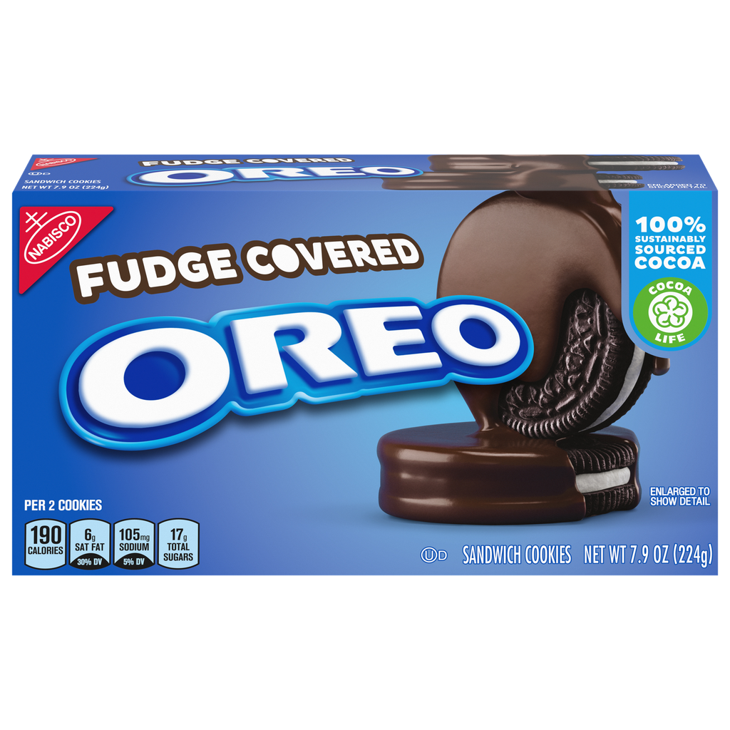 GALLETA NABISCO OREO FUDGE COVERED 224 GR.