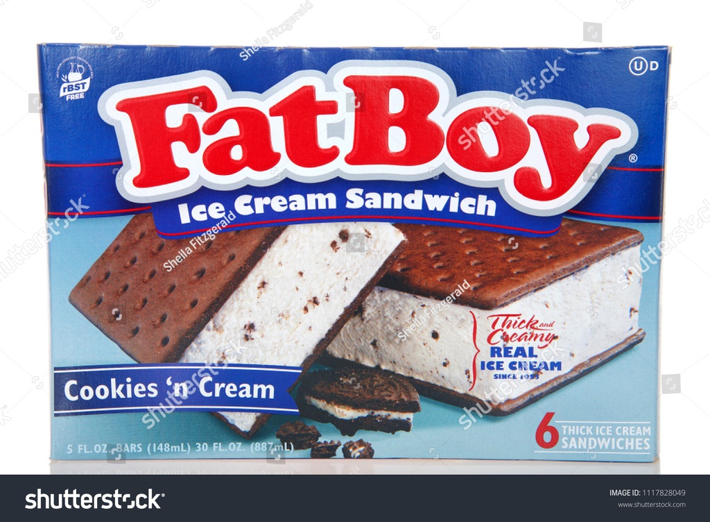 HELADO FATBOY COOKIES & CREAM 148 ML 