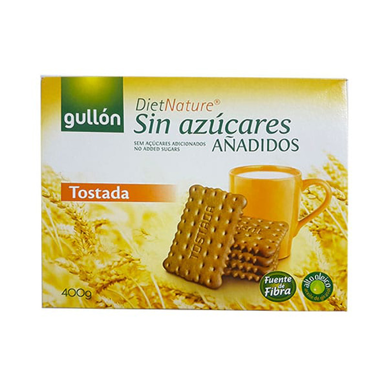 GALLETA GULLON TOSTADA ZERO 400 GR