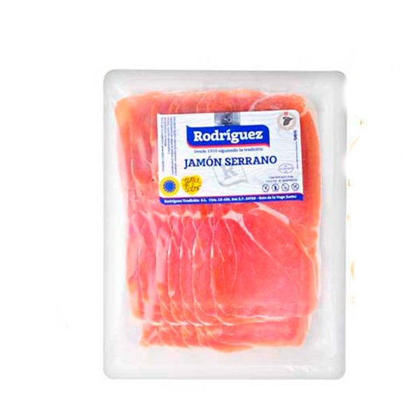 JAMON SERRANO LONCHEADO RODRIGUEZ 200 GR