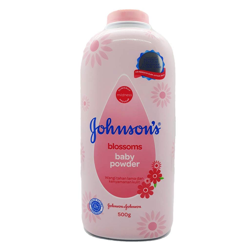 TALCO JOHNSONS & JOHNSONS BABY POWDER BLOSSOMS 500 GR
