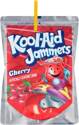 BEBIDA KOOL AID JAMMERS CHERRY 177 ML 