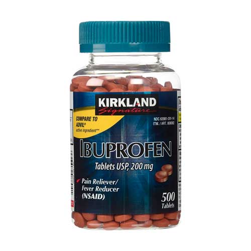 IBUPROFENO KIRKLAND 200 MG 500 TAB
