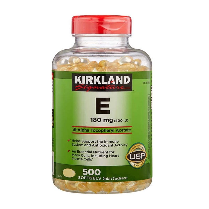VITAMINA E KIRKLAND 180 MG 500 SOFTGELS