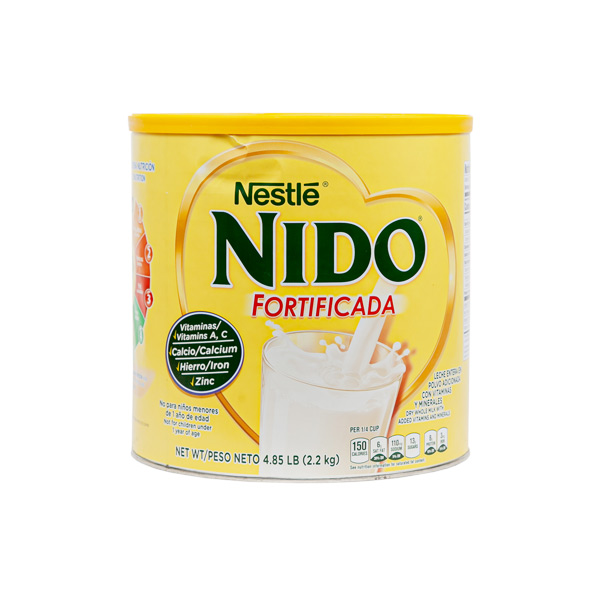 LECHE NESTLE NIDO FORTIFICADA TAPA AMARILLA 2.2 KG