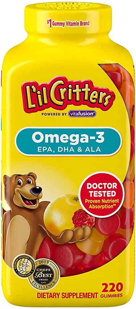 MULTIVAMINAS LIL CRITTERS OMEGA-3 220 GUMMIES
