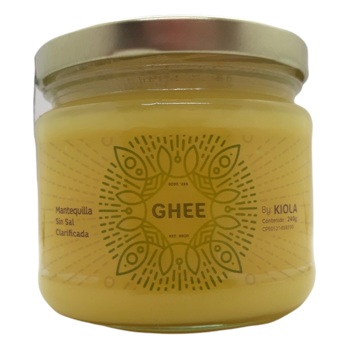 MANTEQUILLA CLARIFICADA GHEE BY KIOLA 240 GR