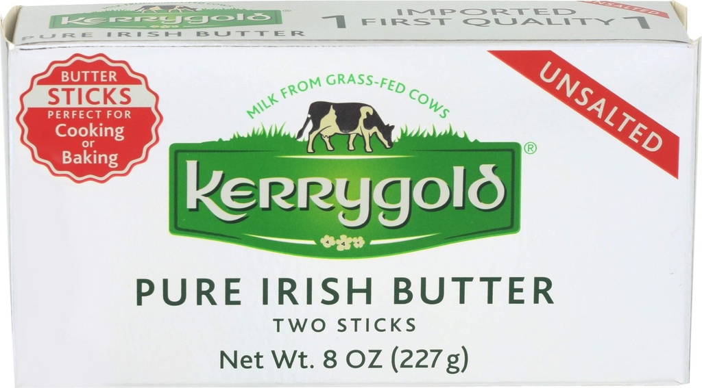MANTEQUILLA KERRYGOLD TWO UNSALTED STICKS 