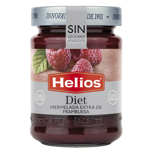 MERMELADA HELIOS FRAMBUESA DIET 280 GR 