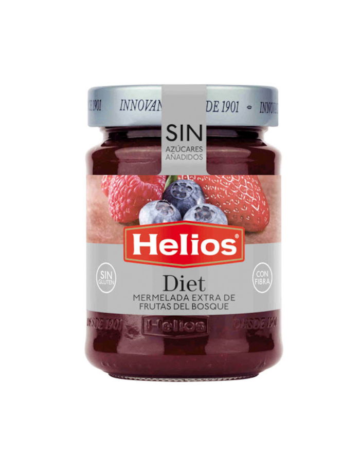 MERMELADA HELIOS FRUTAS DEL BOSQUE DIET 280 GR