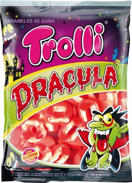 GOMITAS TROLLI DRACULA 100 GRS