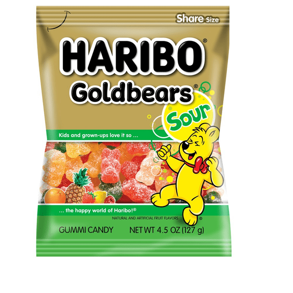 GOMITAS HARIBO GOLDBEARS SOUR 127 GR