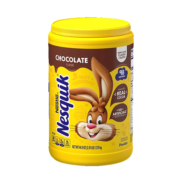 BEBIDA EN POLVO NESQUIK CHOCOLATE SERVINGS 1.275 GR