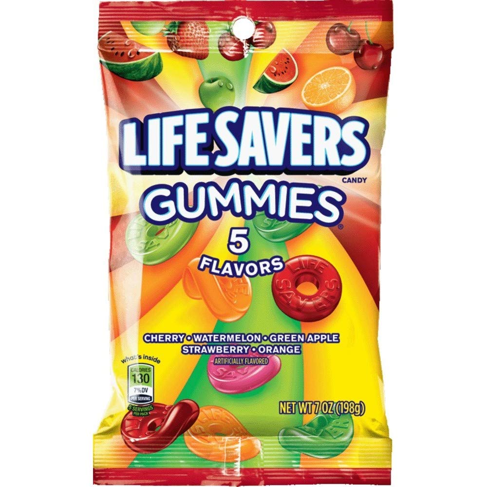 GOMITAS LIFE SAVERS 5 FLAVORS 198 GR