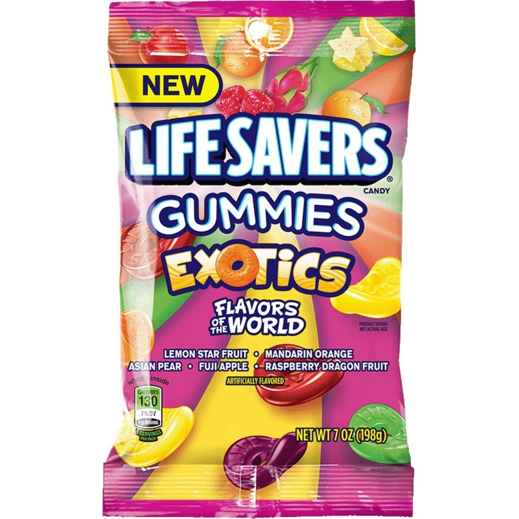 GOMITAS LIFE SAVERS EXOTICS 198 GR
