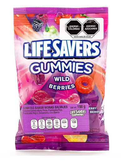 GOMITAS LIFE SAVERS WILD BERRIES 198 GR