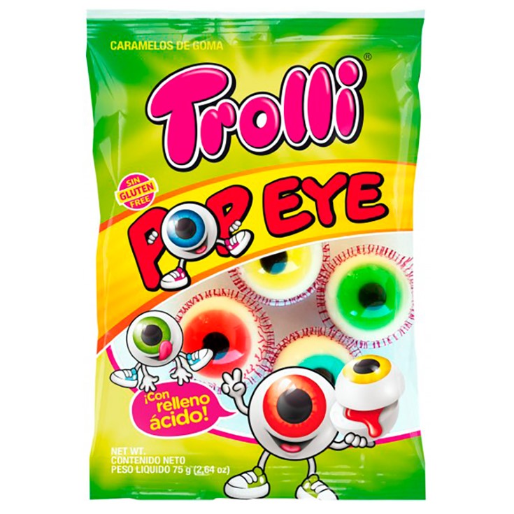 GOMITAS TROLLI POP EYE 75 GR 