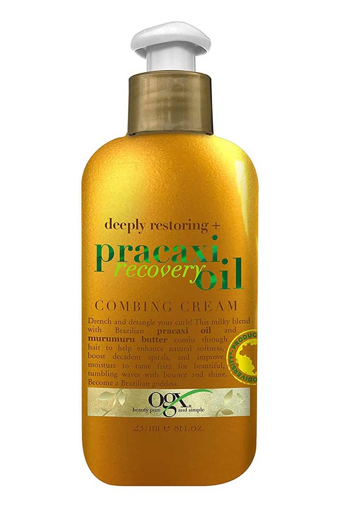 CREMA PARA PEINAR OGX PRACAXI RECOVERU OIL CCOMBING CREAM