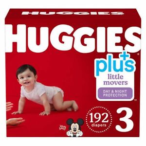 PAÑAL HUGGIES TALLA #3 192 CT