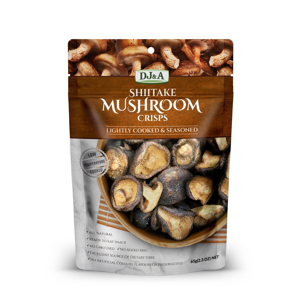 SETAS DJ & A SHIITAKE MUSHROOM CRIPS 300 GR